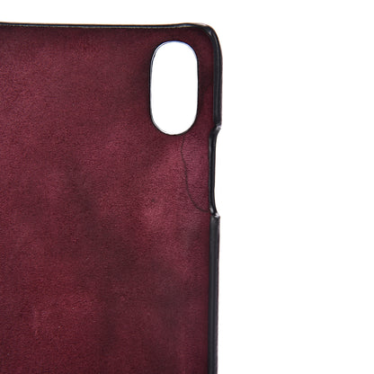Christian Dior Oblique Calfskin Saddle iPhone X Case Bordeaux 5 of 6