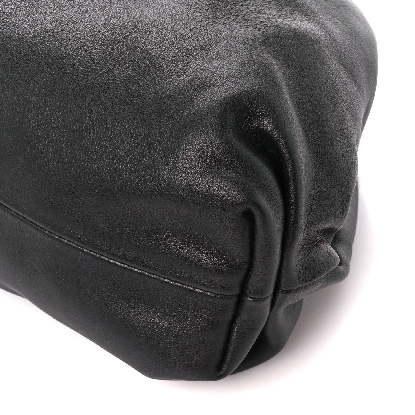 Smooth Butter Calf Teen Pouch Black