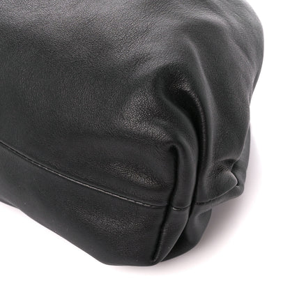 Bottega Veneta Smooth Butter Calf Teen Pouch Black 11 of 11