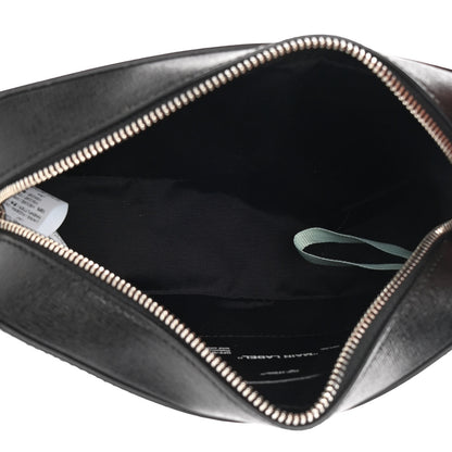 Off-White Calfskin Sculpture Crossbody Bag Black White 5 of 10
