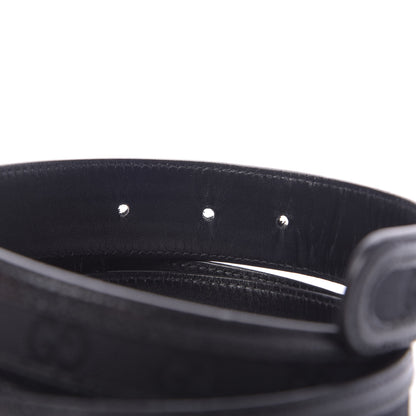 Gucci Monogram Interlocking G Belt 90 36 Black 5 of 11