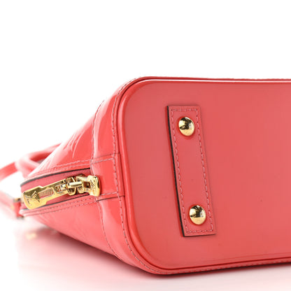 Louis Vuitton Vernis Alma BB Rose Litchi 8 of 11