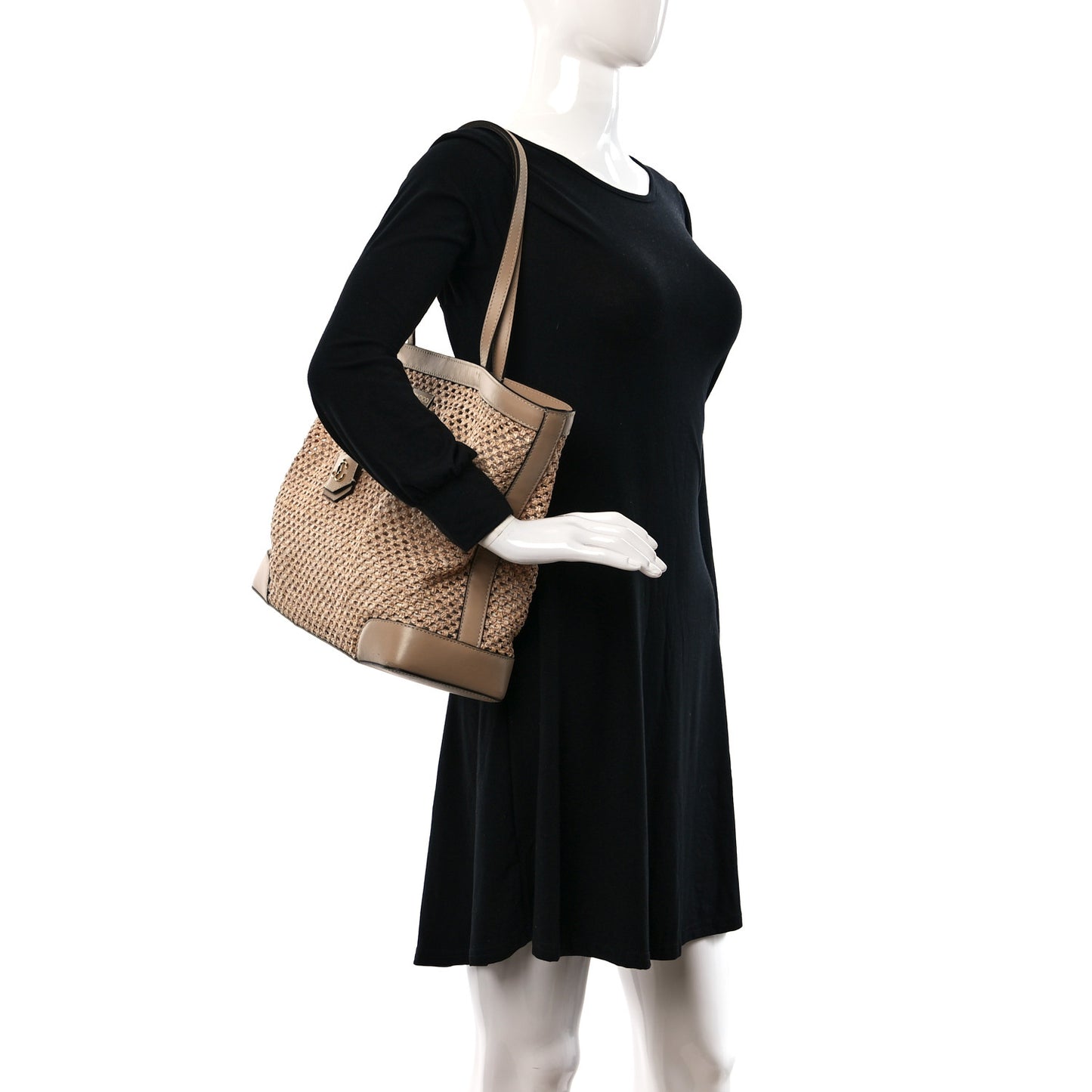 Straw Nine2Five East West Tote Barely