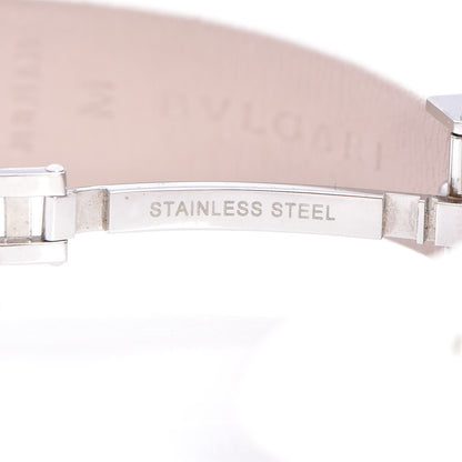 Bulgari BVLGARI Stainless Steel Calfskin Diamond Pink Mother of Pearl 30mm B.Zero1 Three Hearts Quartz Watch 6 of 12