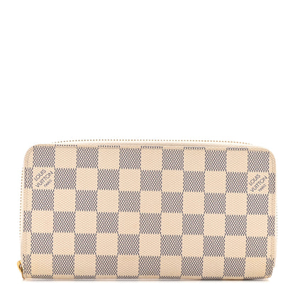 Louis Vuitton Damier Azur Zippy Wallet 1 of 10