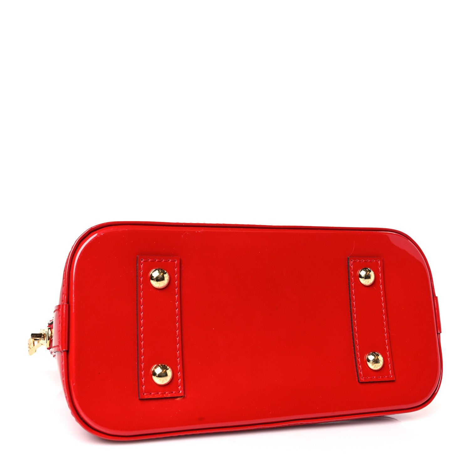 Louis Vuitton Vernis Alma BB Cherry 4 of 8