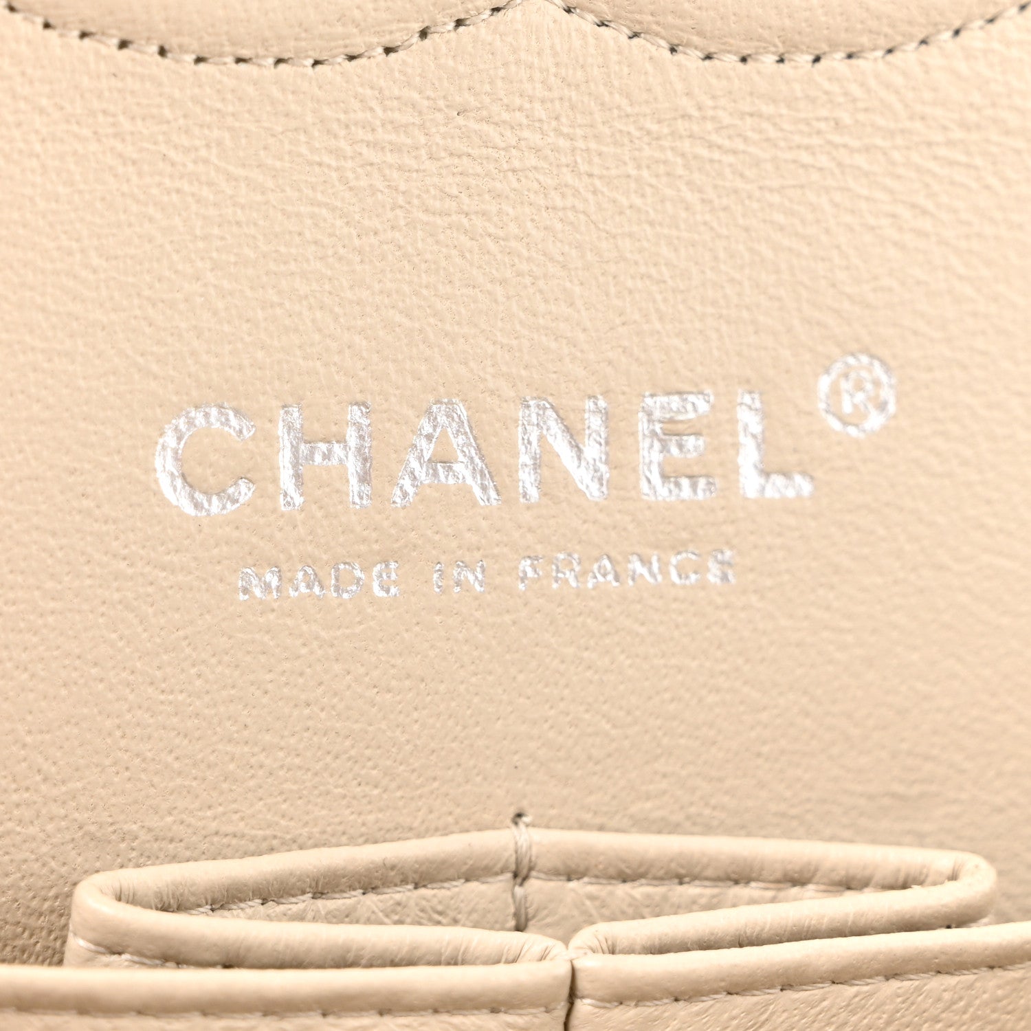 Chanel Lambskin Quilted Medium Double Flap Bijoux Chain Ivory 10 of 23