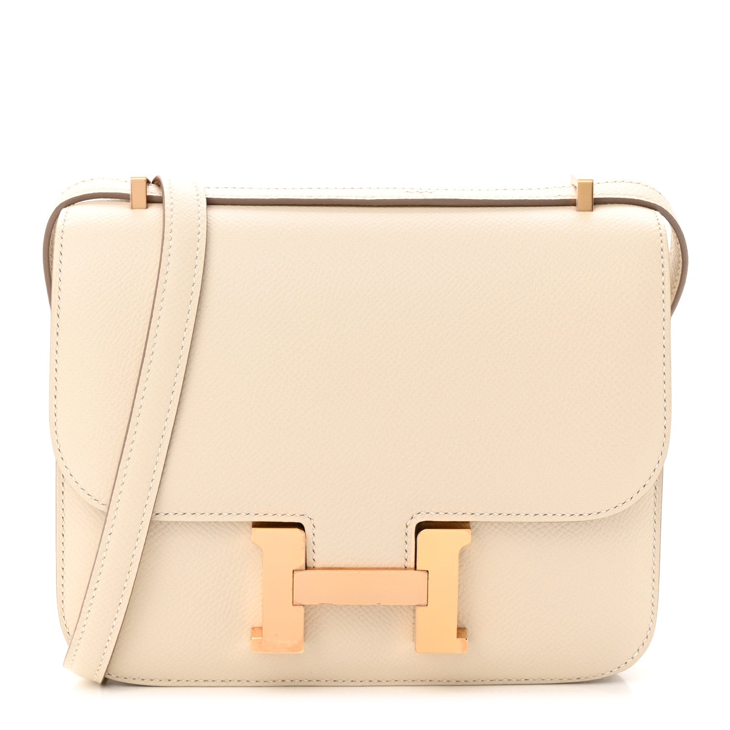 Hermes Epsom Constance 18 Craie 1 of 10