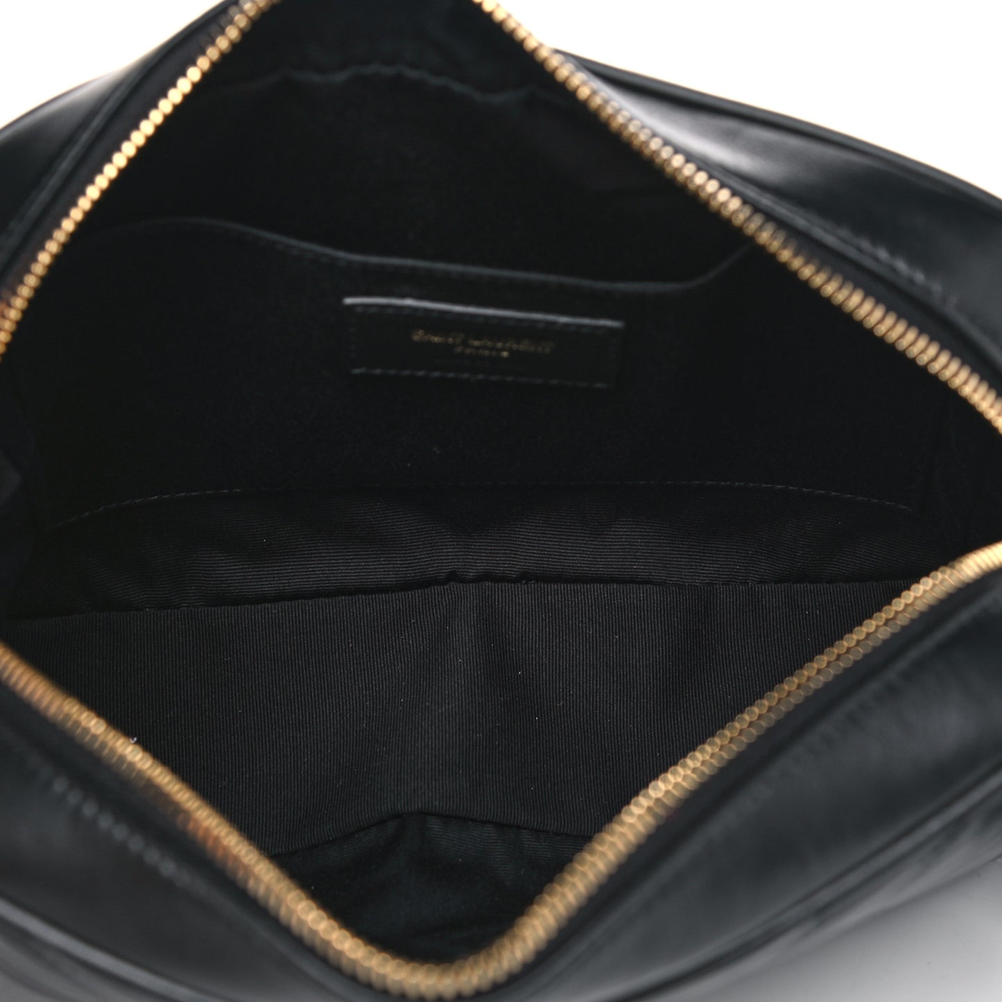 Calfskin Matelasse Monogram Lou Camera Bag Black