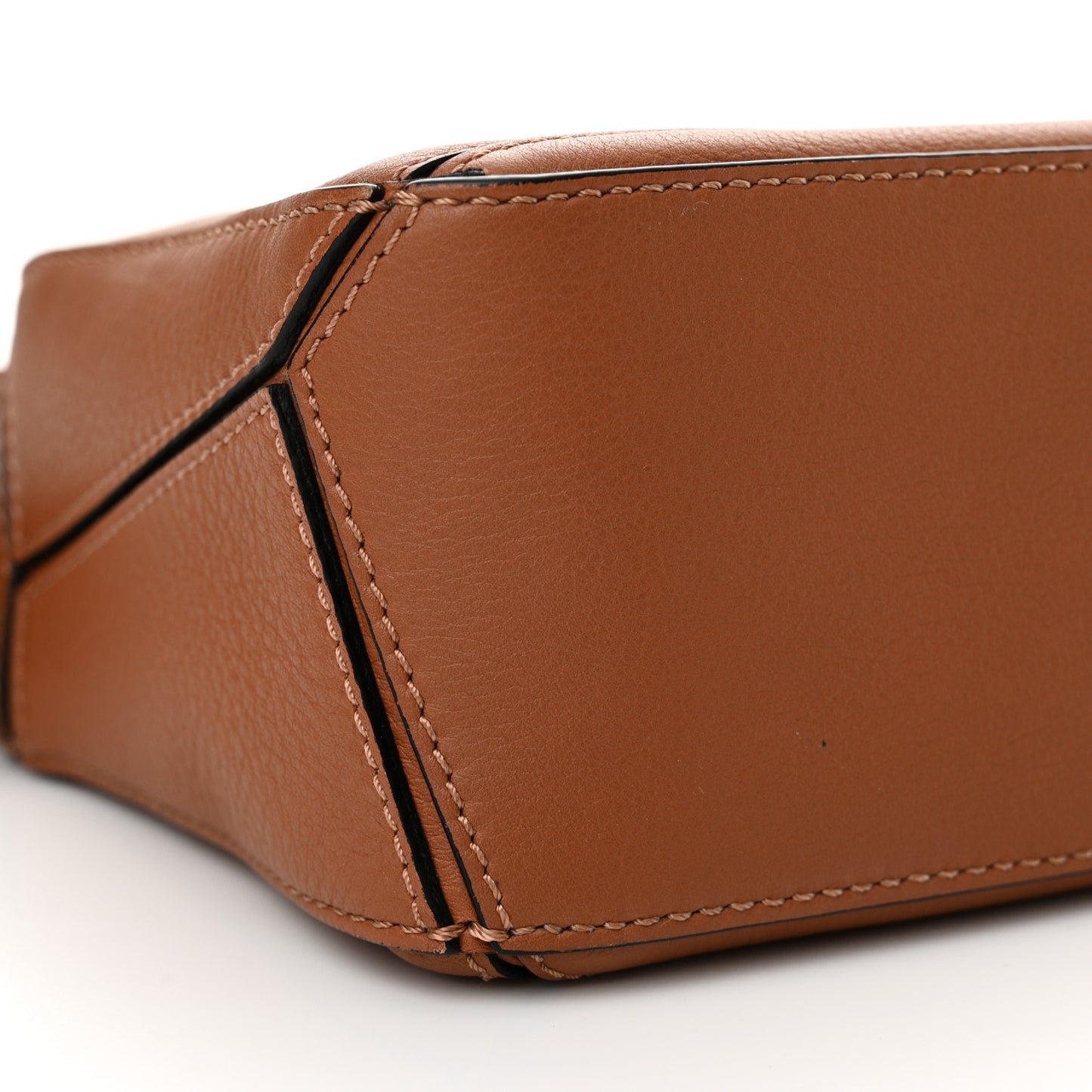 Calfskin Mini Puzzle Bag Tan