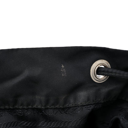 Prada Tessuto Nylon Vela Cinch Backpack Black 9 of 16