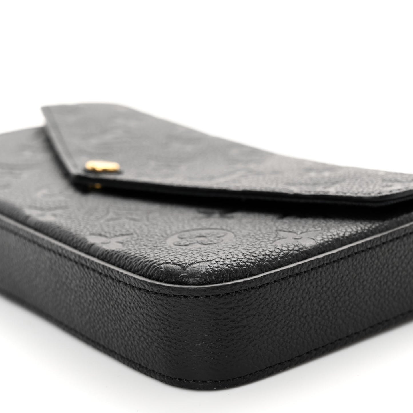 Empreinte Pochette Felicie Chain Wallet Black
