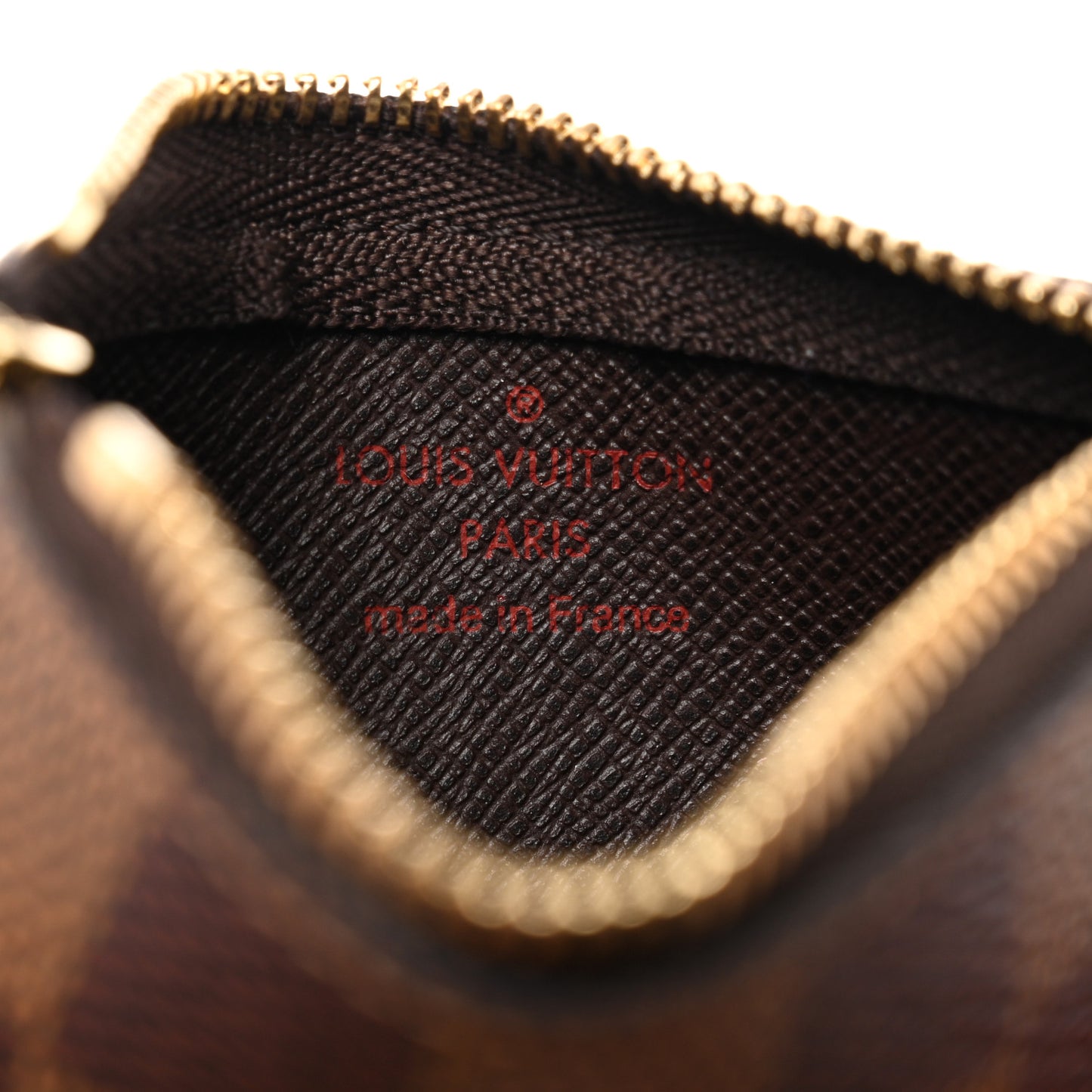 Damier Ebene Key Pouch