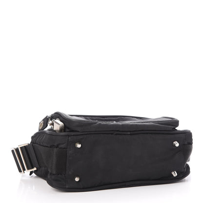 Prada Nylon Saffiano Vela Messenger Bag Nero Black 4 of 7