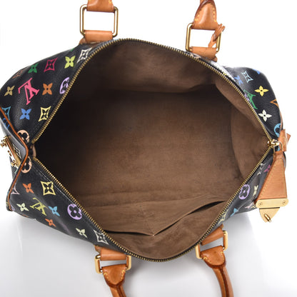 Louis Vuitton Monogram Multicolor Speedy 40 Black 5 of 15