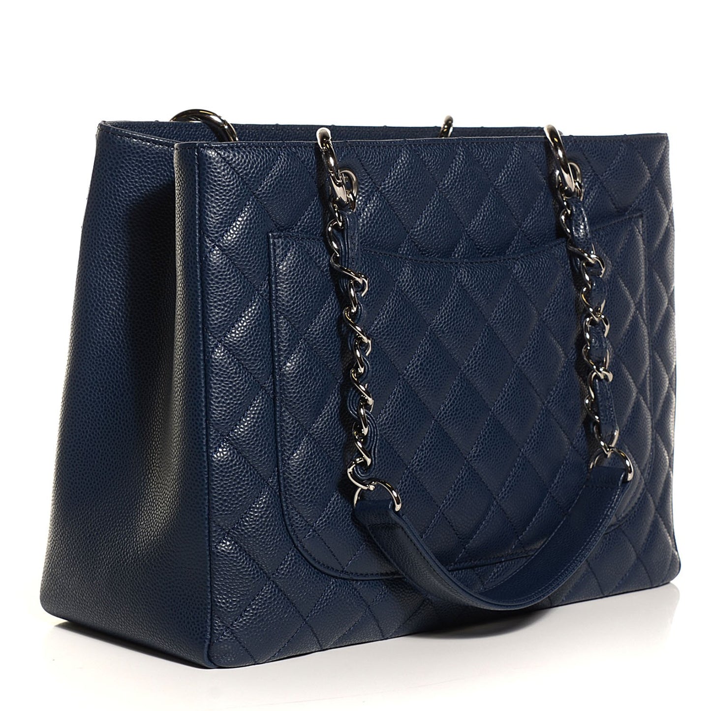 Caviar Grand Shopping Tote GST Navy