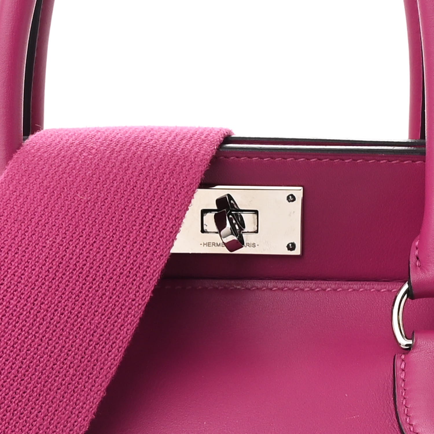 Hermes Swift Toolbox 20 Rose Pourpre 8 of 10