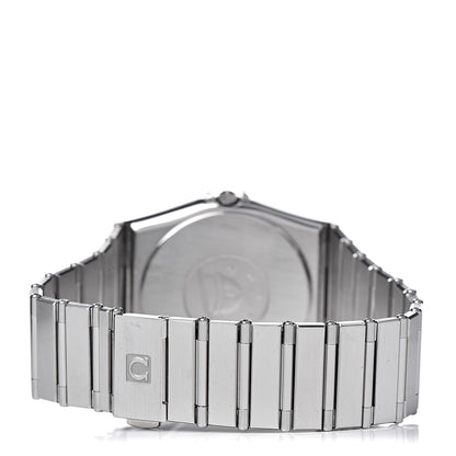 Omega Stainless Steel 33mm Constellation Quartz Watch Black 396.1076 4 of 6
