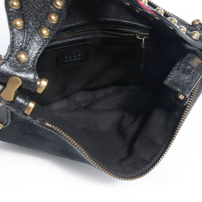 Gucci Monogram Pelham Small Shoulder Bag Black 5 of 7