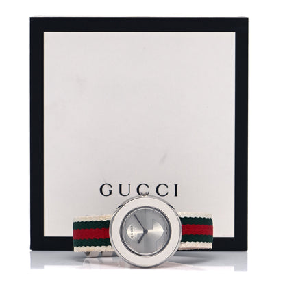 Gucci Stainless Steel Nylon 36mm U-Play Quartz Watch 5 of 5