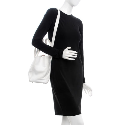 Chanel Calfskin Cerf Executive Shopper Tote White 2 of 33