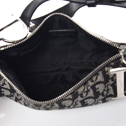 Christian Dior Monogram Shoulder Bag Black 5 of 7