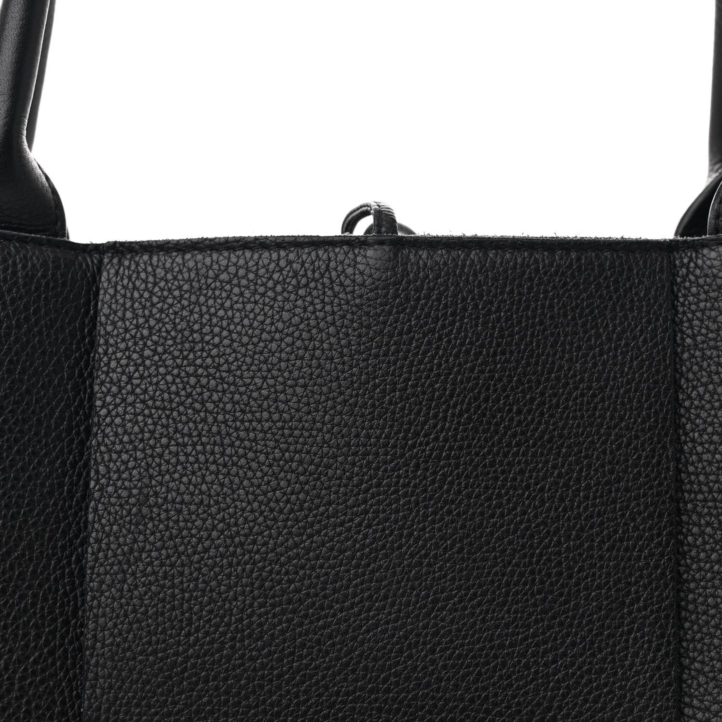 Grained Calfskin Maxi Intrecciato Arco Black