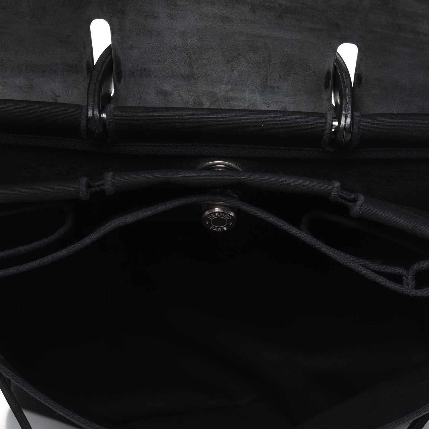 Toile Vache Calfskin Herbag 40 GM Black