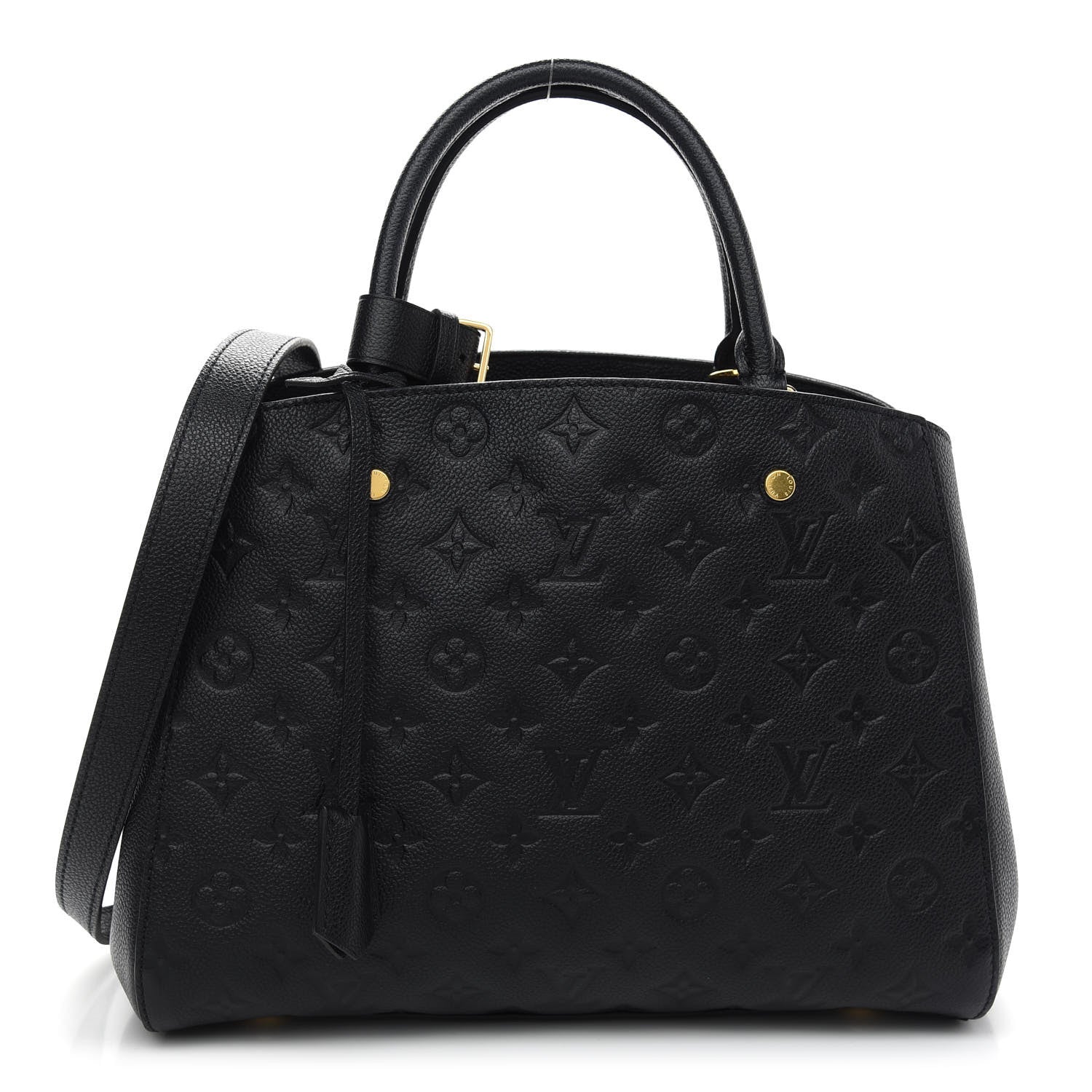 Louis Vuitton Empreinte Montaigne MM Black 1 of 9