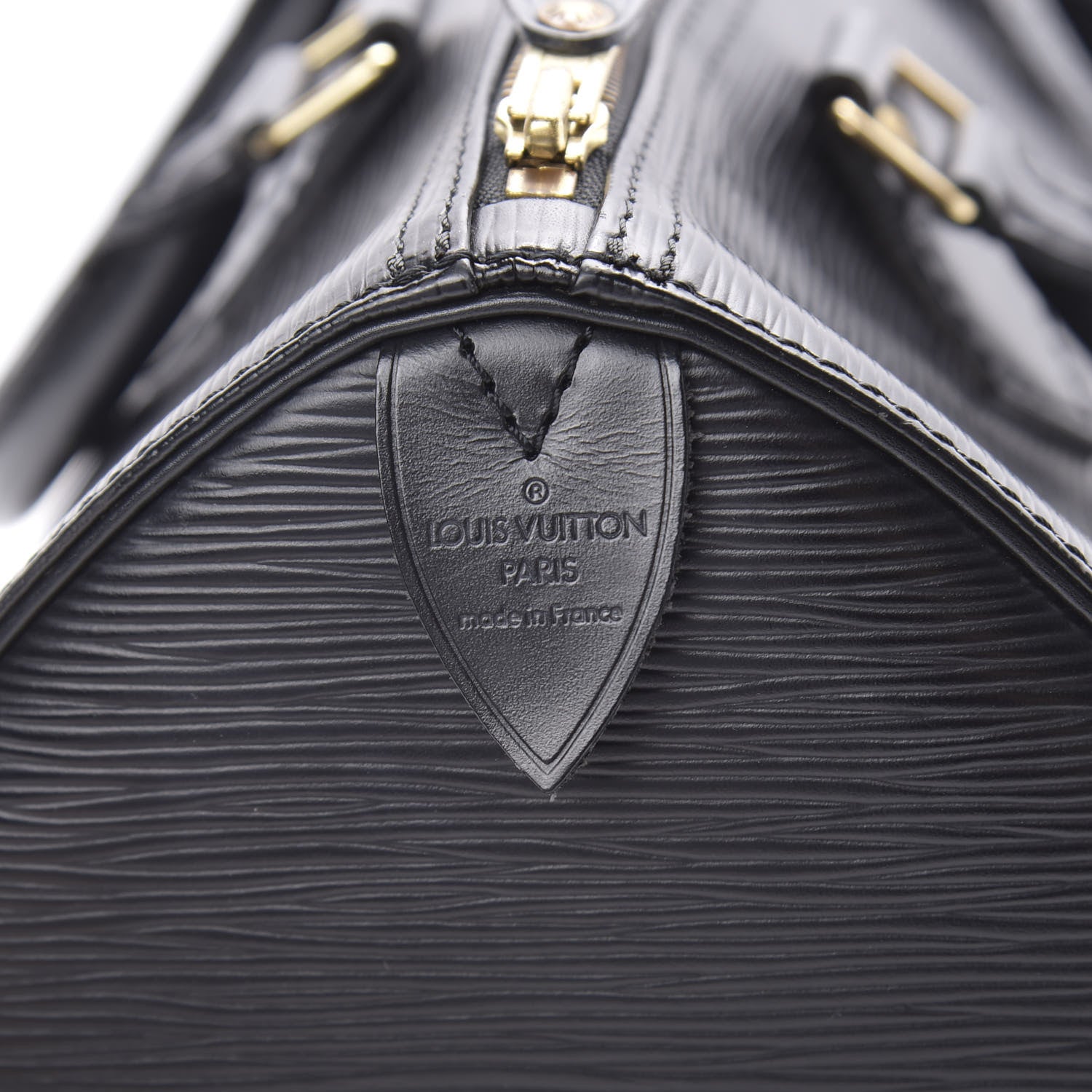 Louis Vuitton Epi Speedy 30 Black 5 of 14