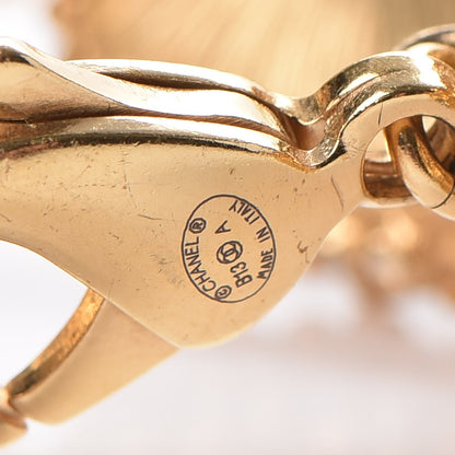 Chanel Feather CC Bracelet Gold 5 of 8