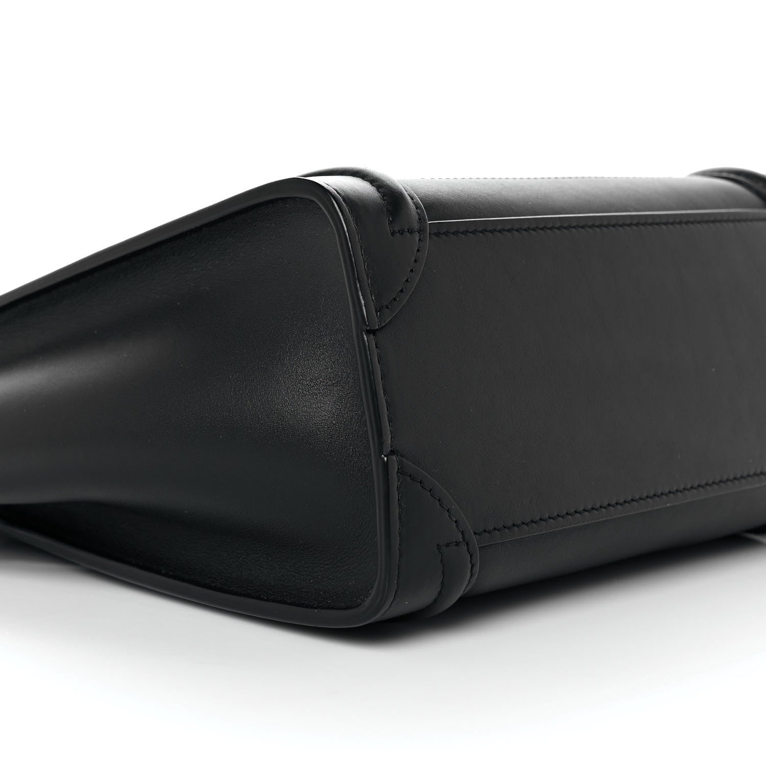 Celine Smooth Calfskin Nano Luggage Black 8 of 9