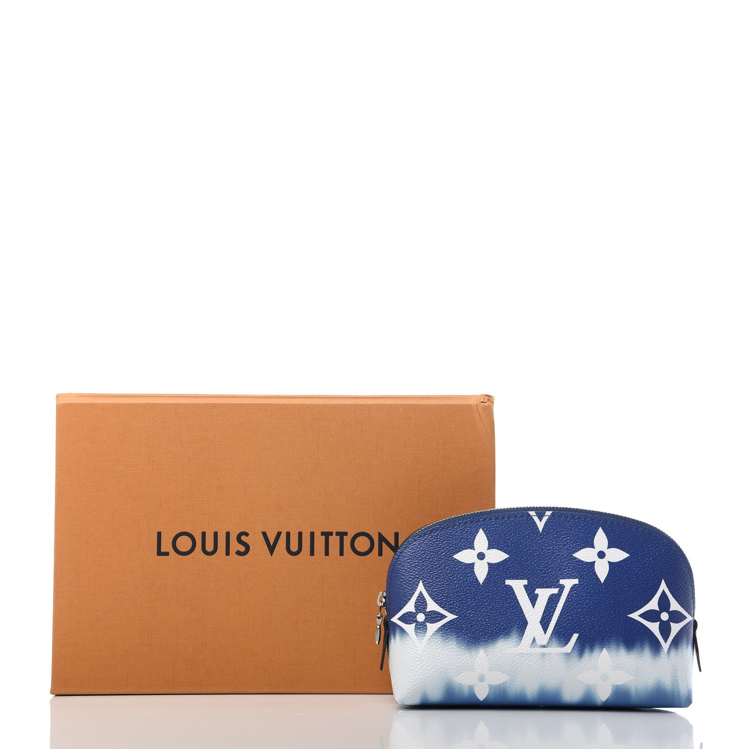 Louis Vuitton Monogram Giant Escale Cosmetic Pouch Blue 7 of 7