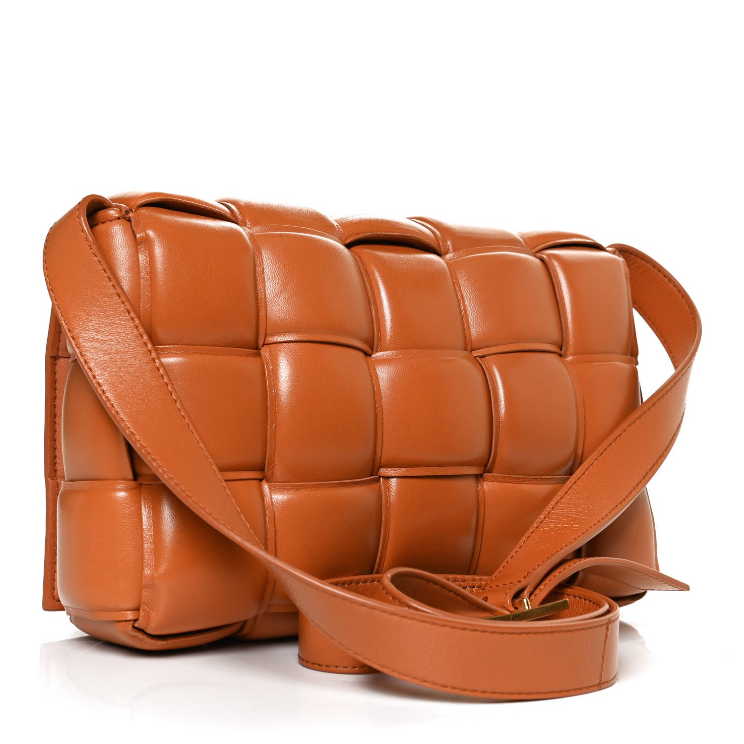 Bottega Veneta Nappa Maxi Intreccio Padded Cassette Crossbody Bag Clay 3 of 11