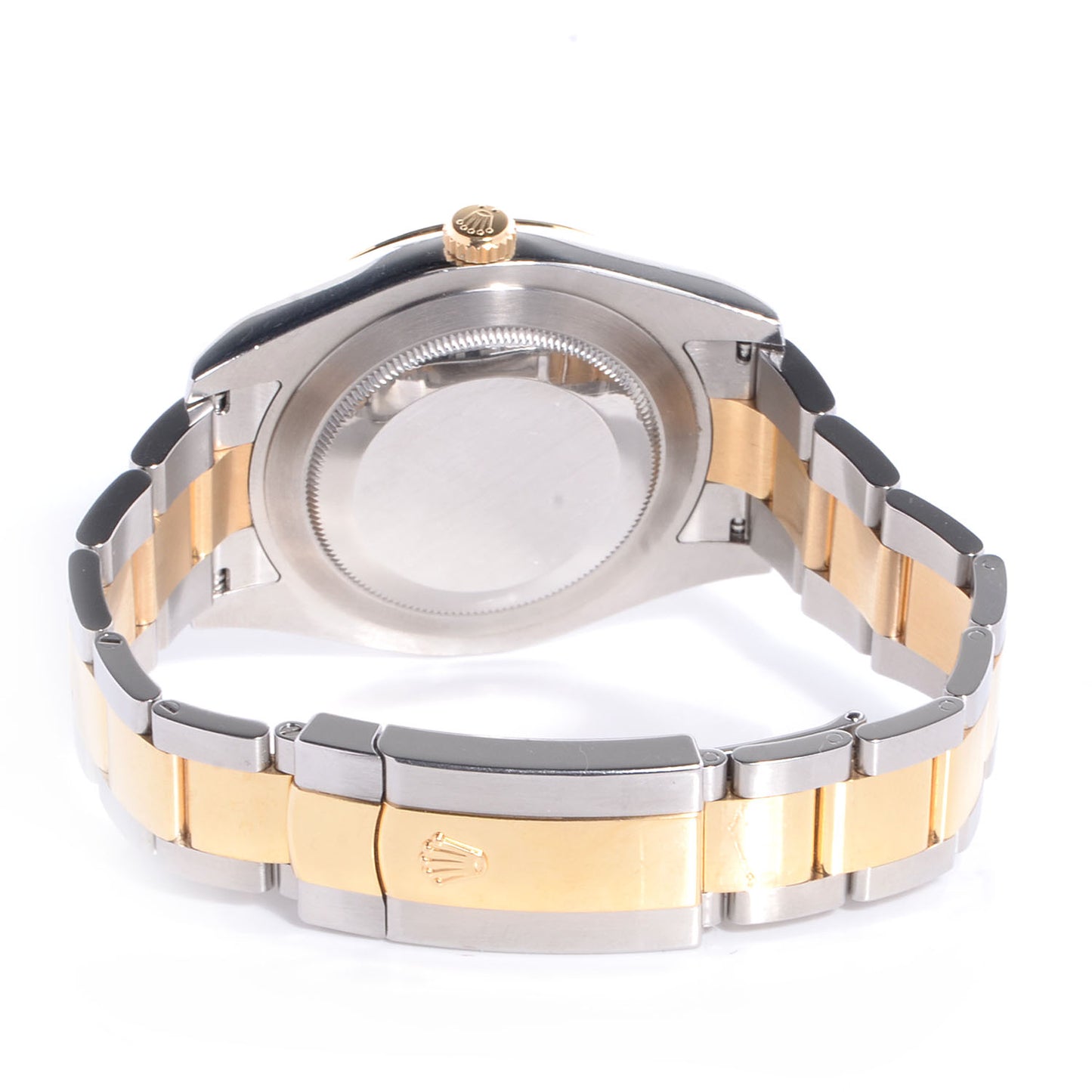 Stainless Steel 18K Yellow Gold 41mm Oyster Perpetual Datejust II Watch Slate 116333