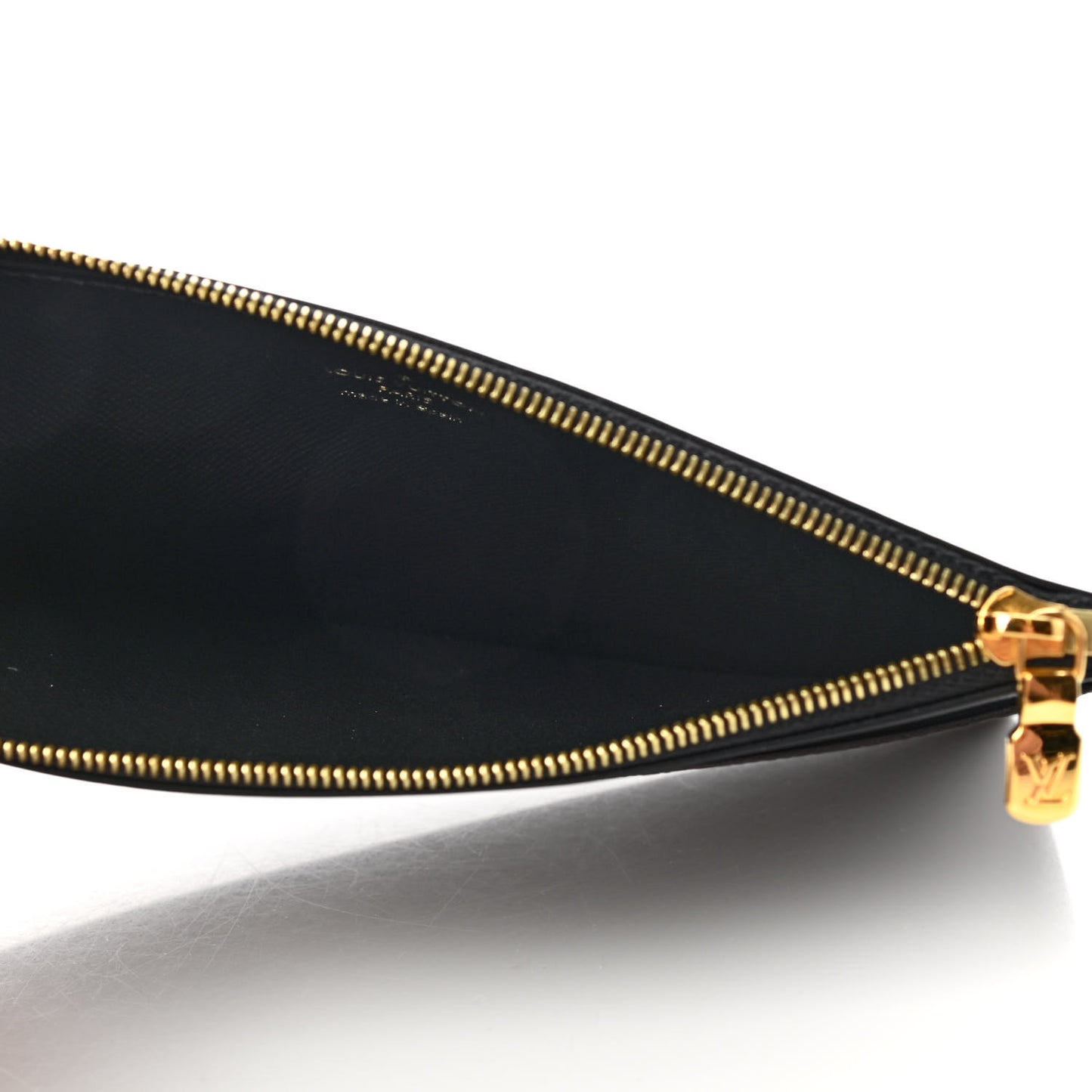 Monogram Slim Purse Black