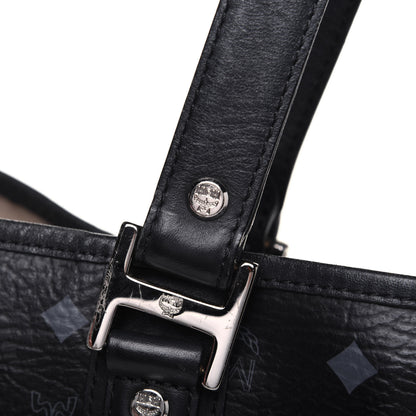 MCM Visetos Shopping Tote Black 28 of 29