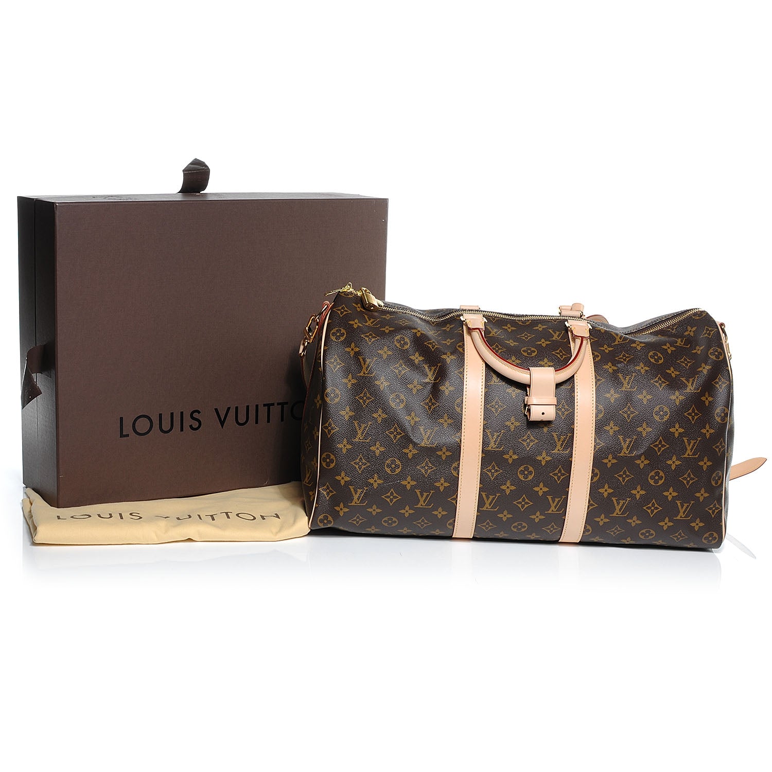 Louis Vuitton Monogram Keepall Bandouliere 50 5 of 9