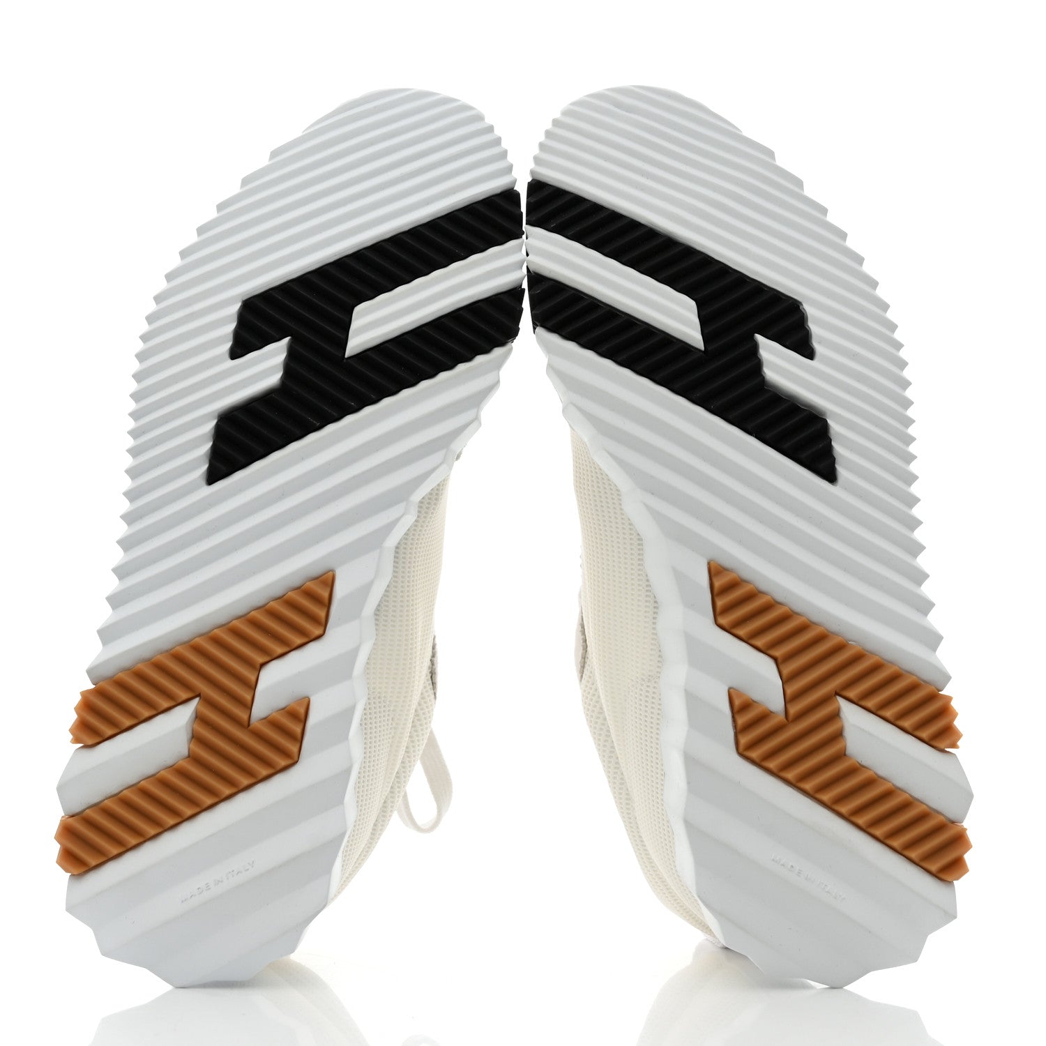 Hermes Technical Canvas Suede Goatskin Bouncing Sneakers 37.5 White 5 of 8