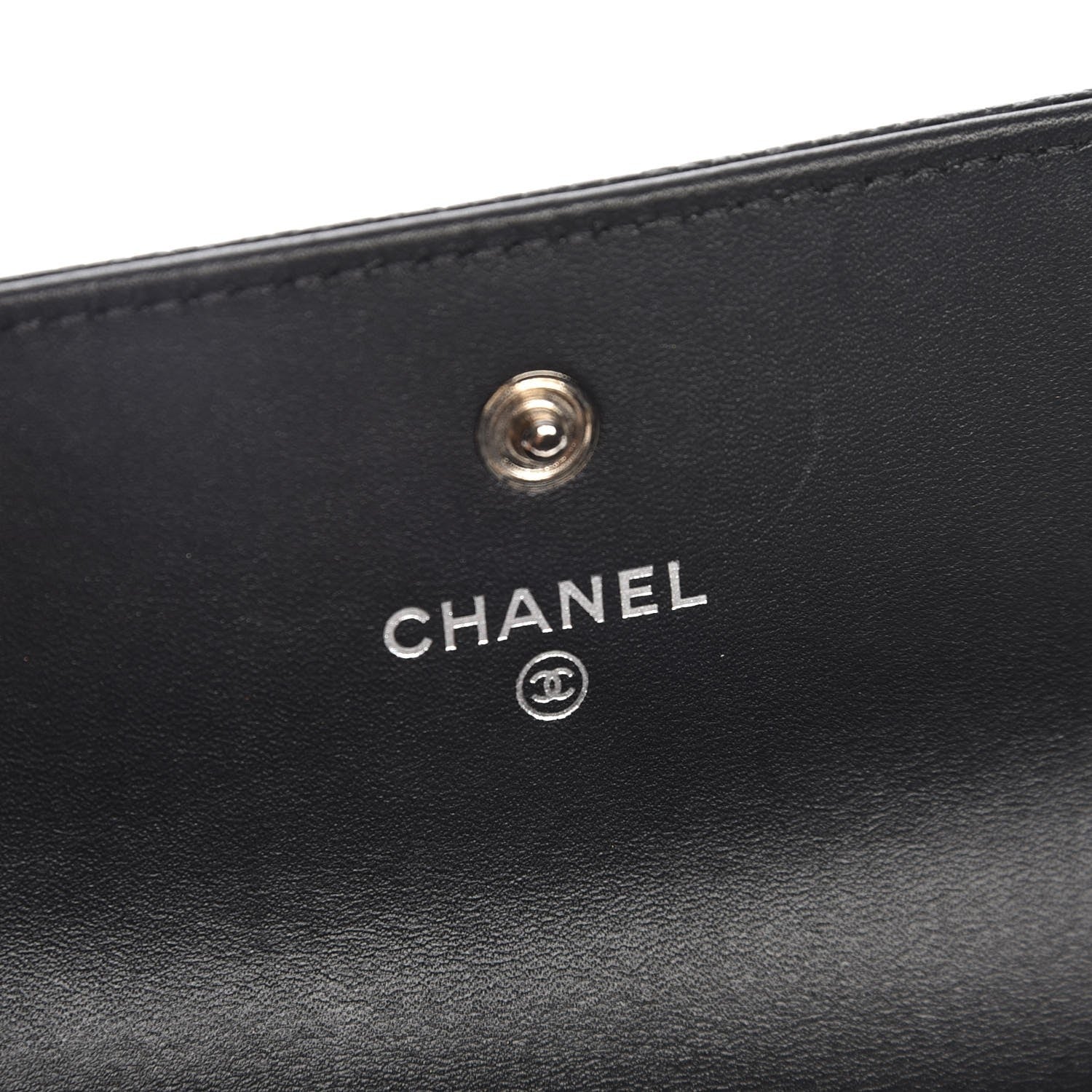 Chanel Caviar Timeless CC Large Gusset Flap Wallet Black 6 of 9