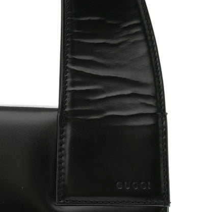 Gucci Shiny Calfskin Shoulder Bag Black 11 of 12