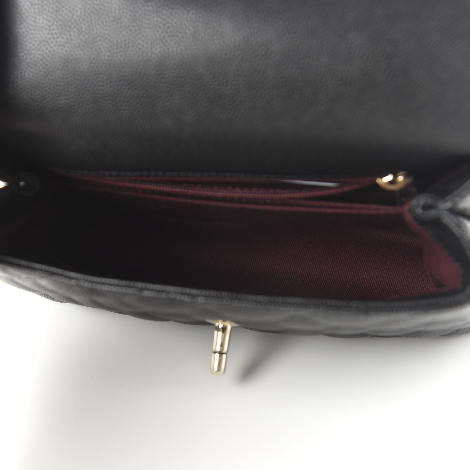 Chanel Caviar Quilted Mini Coco Handle Flap Black 5 of 11