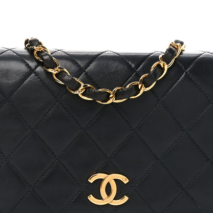 Chanel Lambskin Quilted Wallet On Chain WOC Black 8 of 11
