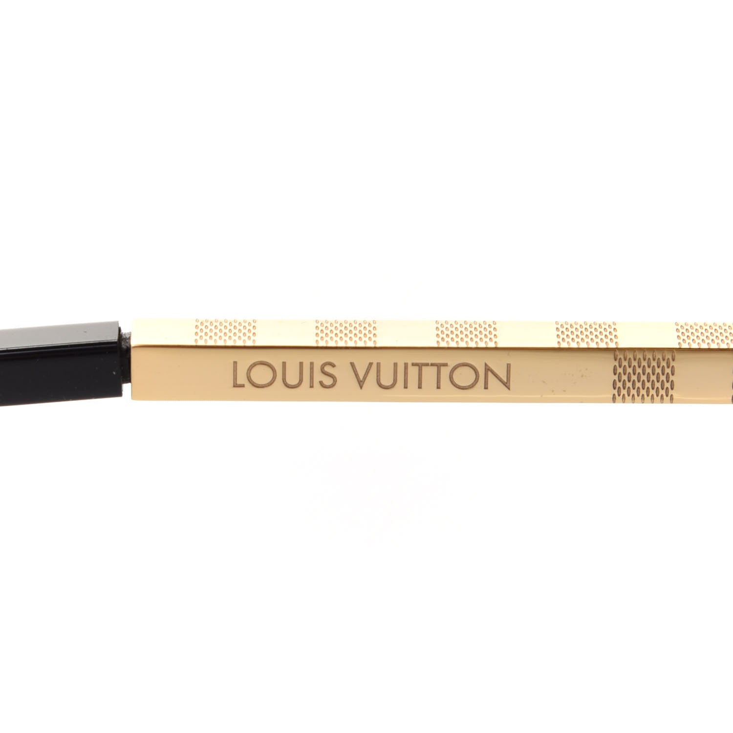 Louis Vuitton Aviator Sunglasses Z0789U Gold 5 of 11