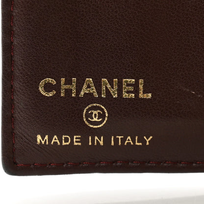 Chanel Lambskin Quilted Card Holder Wallet Black 6 of 12