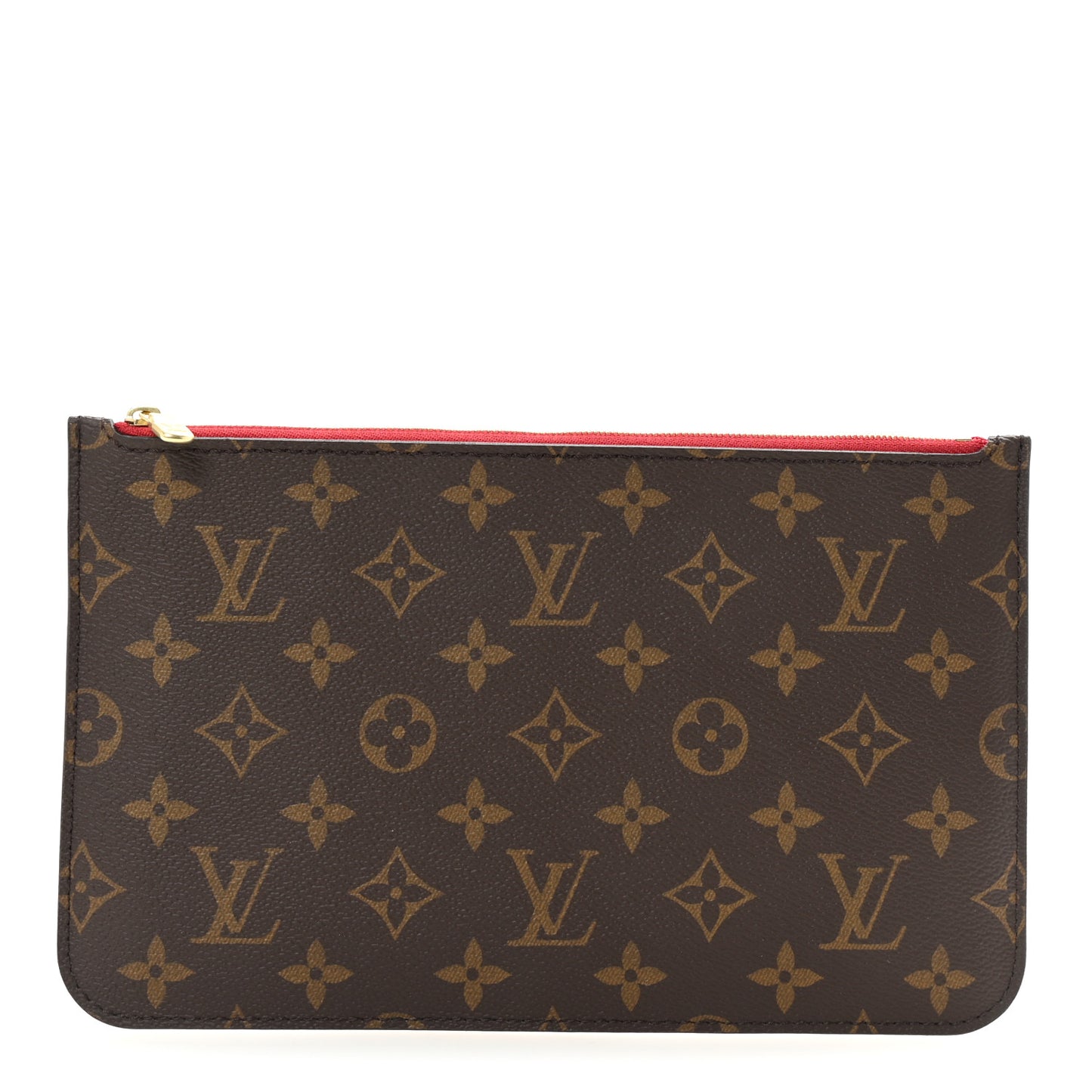 Monogram Neverfull MM GM Pochette Cherry