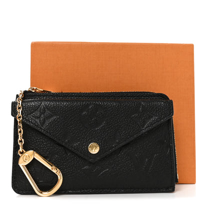 Louis Vuitton Empreinte Recto Verso Card Holder Black 7 of 7