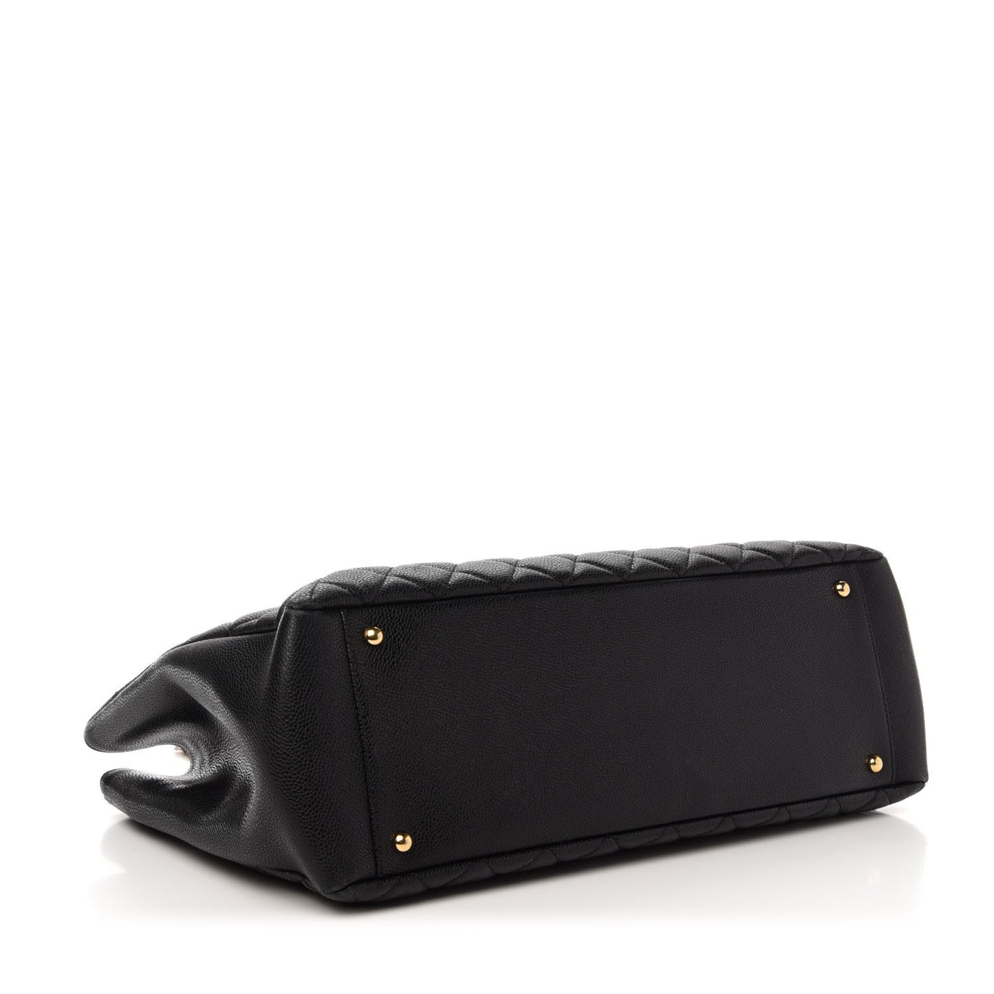 Caviar Quilted XL Grand Shopping Tote GST Black