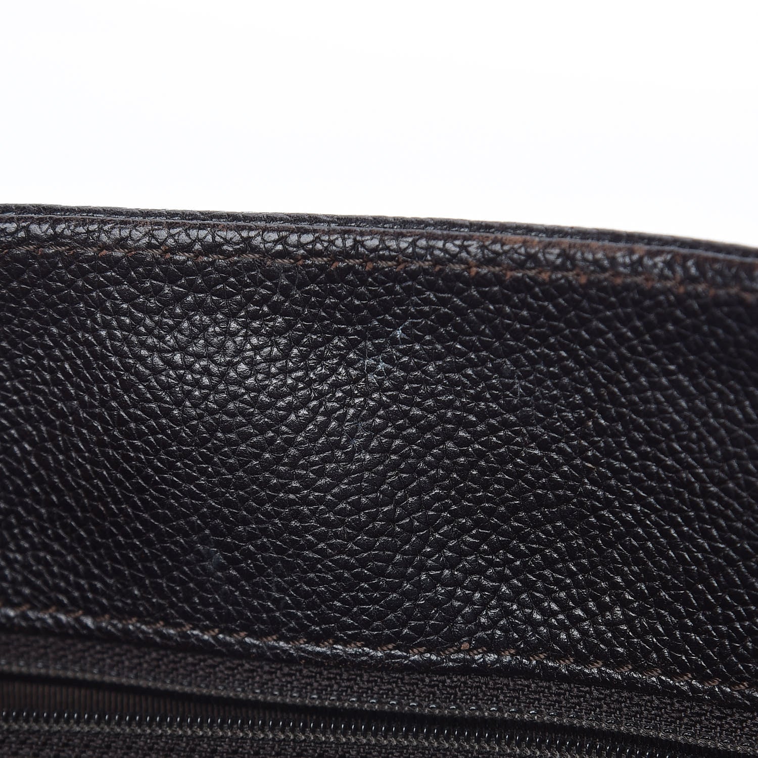 Chanel Calfskin Cerf Executive Shopper Tote Brown 8 of 10