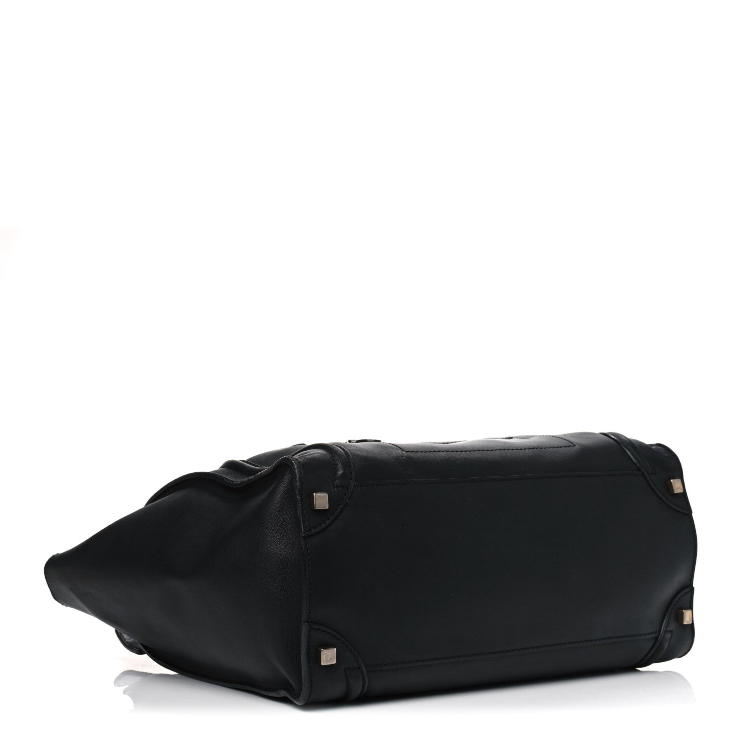 Celine Smooth Calfskin Mini Luggage Black 3 of 14